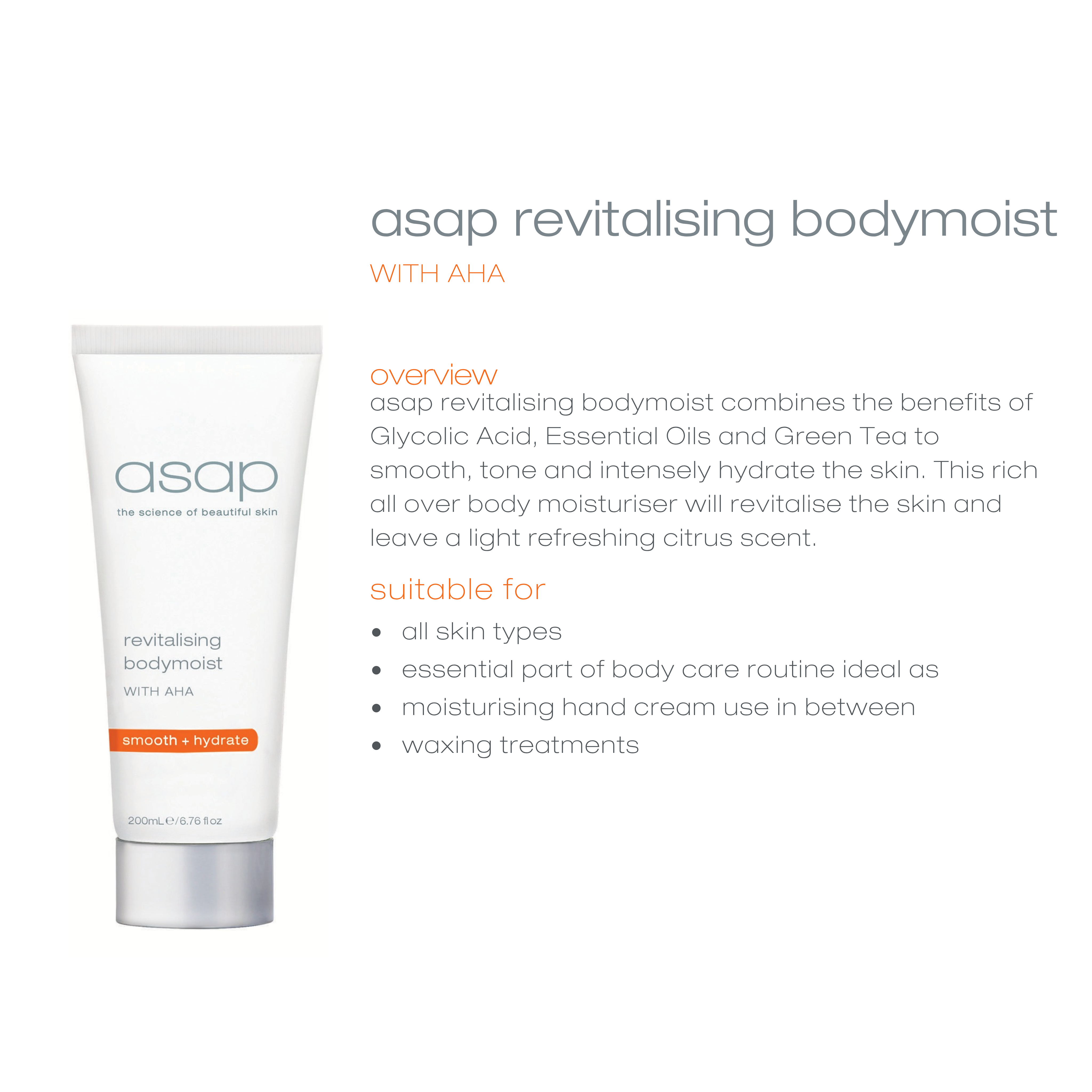Revitalising Bodymoist